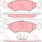 Set placute frana,frana disc FORD FIESTA IV (JA, JB) (1995 - 2002) TRW GDB1222