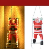 Cumpara ieftin LICHIDARE STOC! MOS CRACIUN CATARATOR CU SCARA LUMINATA ,DECORATIUNE SUPER.NOU!