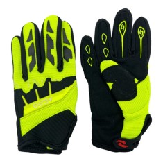 Manusi cross/atv copii Aero verde fluo marime M