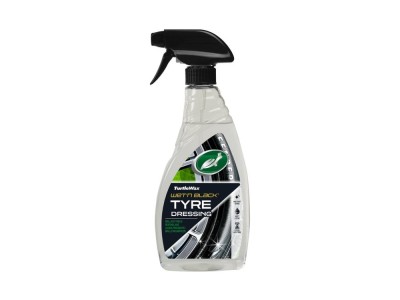 Solutie intretinere si luciu anvelope, aspect umed Turtle Wax Wet N Black 500ml foto