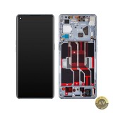 Display cu Touchscreen Oppo Reno6 Pro 5G (Snapdragon) / Reno6 Pro+ 5G cu Rama Gri (Lunar Grey) Service Pack 4907528