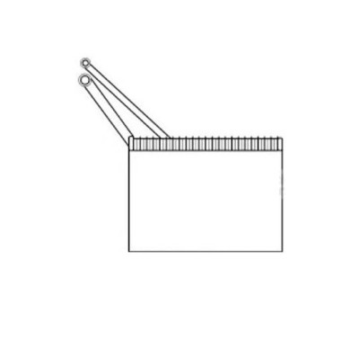 Evaporator aer conditionat SRL, RENAULT MASTER, 1998-2010; MASCOTT, 1999-2010; Opel MOVANO, 1998-2010, aluminiu/ aluminiu brazat, 255x200x60 mm, foto