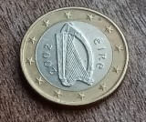 C50 - Moneda foarte veche - 1 euro - Irlanda - 2002, Europa