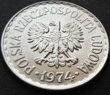 Cumpara ieftin Moneda 1 ZLOT - POLONIA, anul 1974 *cod 2487 A, Europa
