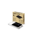 Baterie Externa everActive EB-10Q 10000mAh 22.5W USB-C + 2x USB-A ecran LCD Alb