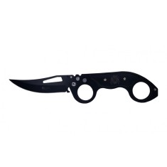 Briceag de vanatoare automat DEPOX&reg;, U.S.A.Blade, otel inoxidabil, 22.5 cm, negru