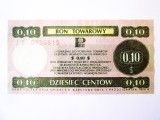 Polonia 10 Cents 1979 certificat de schimb valutar,bancnota din imagini