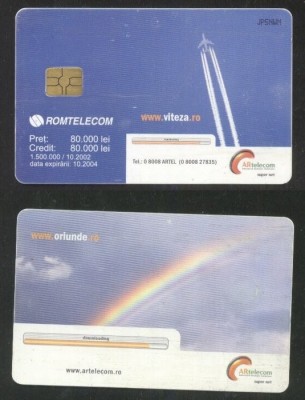 Romania 2002 Telephone card ARtelecom Rom 167 CT.031 foto