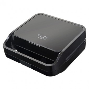 Sandwich maker 2 in 1 ad 3070 negru adler foto