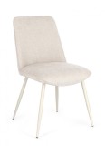 Set 4 scaune bej Cora 48x62x84 cm