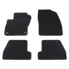 Set covorase auto mocheta Velor FORD FOCUS III, 12.2010-08.2018, negru,