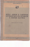 RETELE AERIENE SI SUBTERANE DE TRANSPORT DISTRIBUTIE A ENERGIEI (colectie STAS), 1975