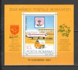 Romania.1983 Ziua marcii postale-Bl. TR.463, Nestampilat