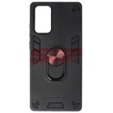 Toc TPU+PC Armor Ring Case Samsung Galaxy Note 20 Black