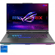 Laptop Gaming ASUS ROG Strix G16 G614JU cu procesor Intel® Core™ i7-13650HX pana la 4.90 GHz, 16, QHD+, IPS, 240Hz, 16GB DDR5, 512GB SSD, NVIDIA® GeFo