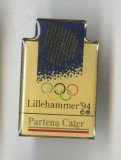 Insigna Olimpica Olimpiada - COMITETUL OLIMPIC - LILLEHAMMER 1994
