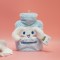 Perna pentru apa calda Cinnamon Relief Pillow capacitate 1l, din cauciuc, cu husa pufoasa Hello Kitty