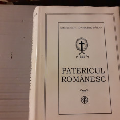 PATERICUL ROMANESC - ARHIMANDRIT IOANICHIE BALAN, EDITIA A V A 2005