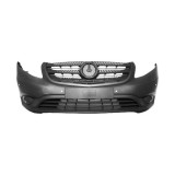 Bara fata MERCEDES Clasa V/VITO (W447), 04.2014-10.2023, JLine, cu gauri senzori parcare; texturat; gri inchis,