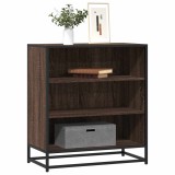 VidaXL Dulap, stejar maro, 68x35x76 cm, lemn prelucrat și metal 848978
