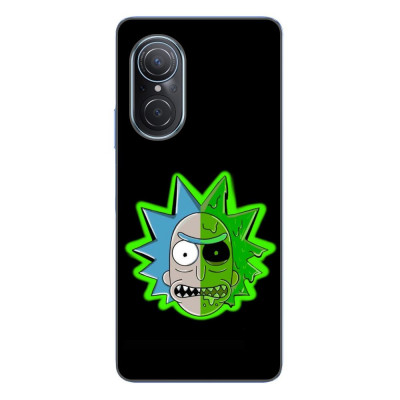 Husa compatibila cu Huawei Nova 9 SE Silicon Gel Tpu Model Rick And Morty Alien foto