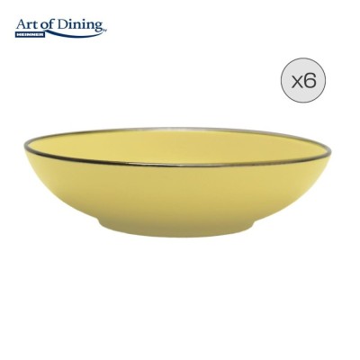 SET 6 FARF ADANCI CERAMICA 20 CM, MEDEEA foto
