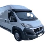 Parasolar Parbriz Fiat Ducato 2014-2024, Negru, Cadru Metalic, Protectie Solara, Accesorii Auto