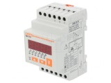 Voltmetru Digital pentru Șină DIN 15-660V
