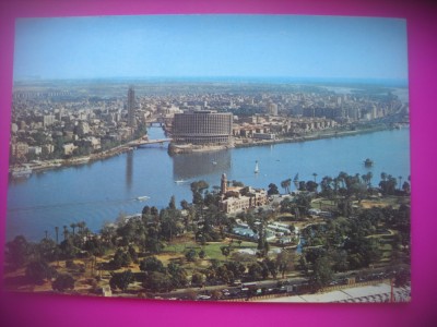 HOPCT 6814 NILUL -CAIRO EGIPT -AFRICA-NECIRCULATA foto