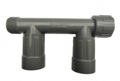 Distribuitor 2 ieșiri (manifold) FI Rain Bird