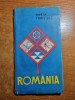 Harta Turistică Rom&acirc;nia Anii &#039;70, 92x67cm - Harta Veche de Colecție, Ghid Turistic Retro