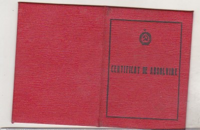 bnk div Universitatea serala de marxism-leninism - certificat de absolvire 1968 foto