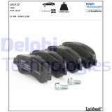 DELPHI LP1727 set placute frana,frana disc