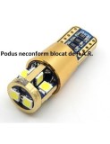 Led auto T10/(W5W) Canbus cu 10 SMD 2835 - BTLEK005