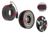Ambreiaj compresor aer conditionat Audi, Ford, Seat, Skoda, VW; compresor tip Sanden, cod compresor SD7V16, diametru fulie: 119mm, 6 nervuri;