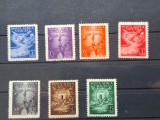 Vatican 1947 - serie nestampilata Mi 140-146 cota mare