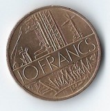 Moneda 10 francs 1976 - Franta