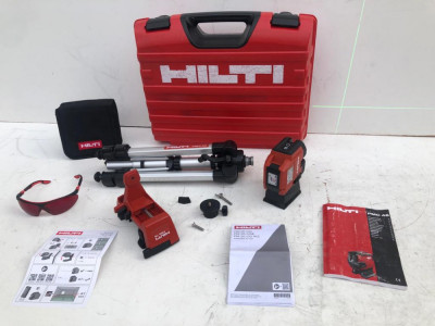 Nivela Laser Lini cu Lumina Verde Hilti PM 20-CGE Fabricatie 2021 foto