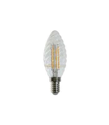 Bec E14 LED cu filament LED 4W 2700K spirala V-TAC foto