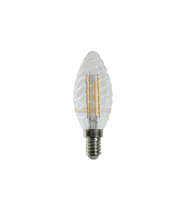 Bec E14 LED cu filament LED 4W 2700K spirala V-TAC