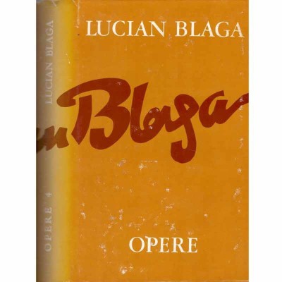 Lucian Blaga - Opere - vol. IV Teatru - 132473 foto