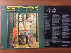 styx the grand illusion 1977 album muzica prog rock A&amp;amp;M Records holland VG+ / NM foto