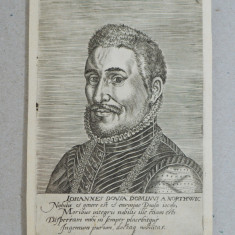 Johannes Dousa gravura veche