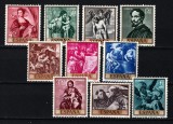 Spania, 1969 | Ziua Mărcii Poştale - Picturi A. Cano | Serie completă MNH | aph, Arta, Nestampilat