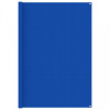 Covor pentru cort, albastru, 200x400 cm, HDPE