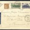 SERIE PE PLIC FRANTA / PARIS EXP. 1937 LA BUCURESTI PAR AVION FRUMOASE ANULARI