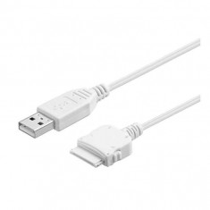 Cablu de date si incarcare USB 1.2m Apple iPhone 4S iPad 1-2-3 alb