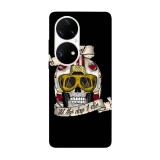 Husa compatibila cu Huawei P50 Pro model Rebel till the day I die, Silicon, TPU, Viceversa