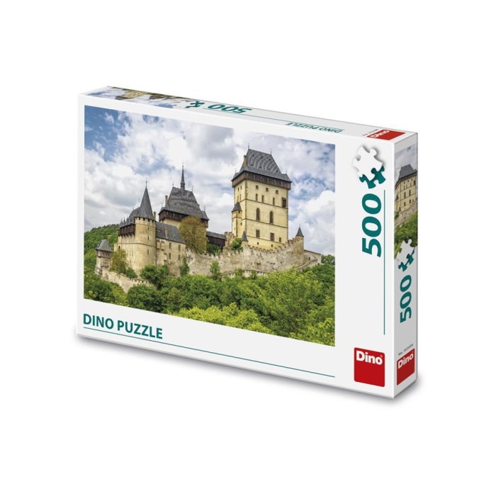 Puzzle 500 piese, Castelul Karlstejn &ndash; DINO TOYS