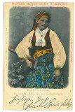 5485 - ETHNIC woman from Ardeal, Litho, Romania - old postcard - used - 1901, Circulata, Printata